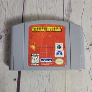 Mission: Impossible Nintendo 64 Game Paramount Video Game